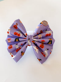 Pumpkin- Bows (Sailor or Standard)