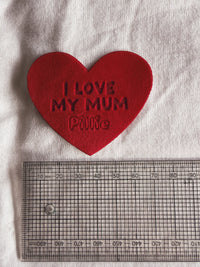 "I Love my Mum" Badge
