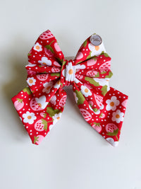 Ruby Bows (Sailor or Standard)