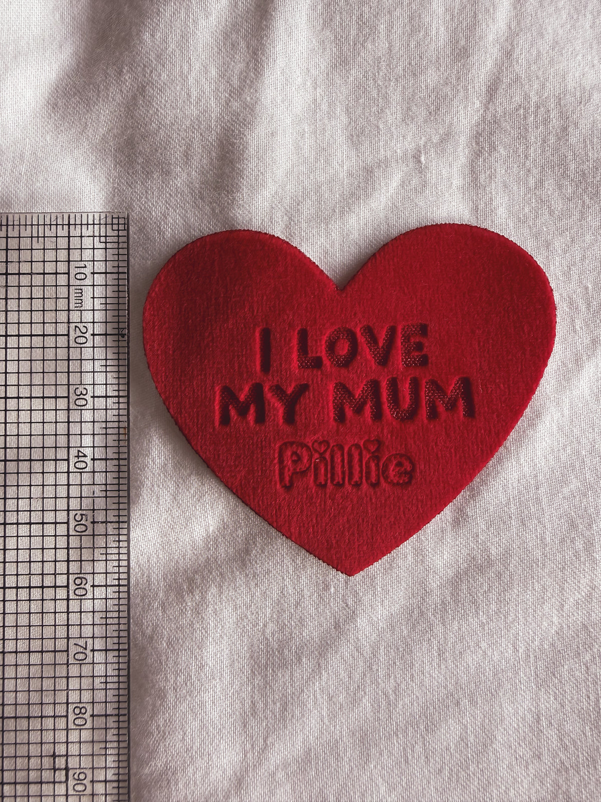 "I Love my Mum" Badge