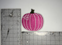 Pink pumpkin Badge