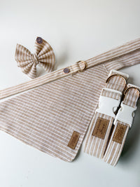 Caramel stripe- Bandana