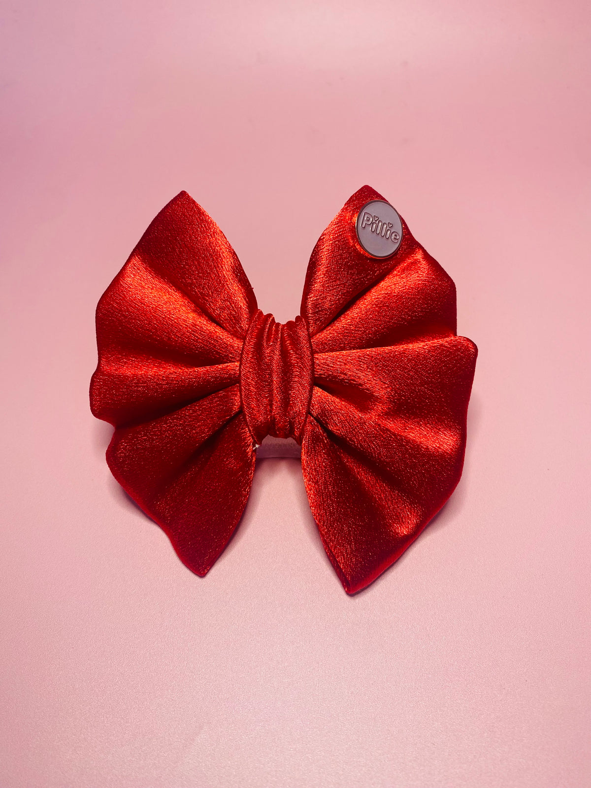 Red Satin  - Bows (Sailor or Standard)