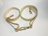 Caramel stripe - Adjustable Crossbody & Waist Lead