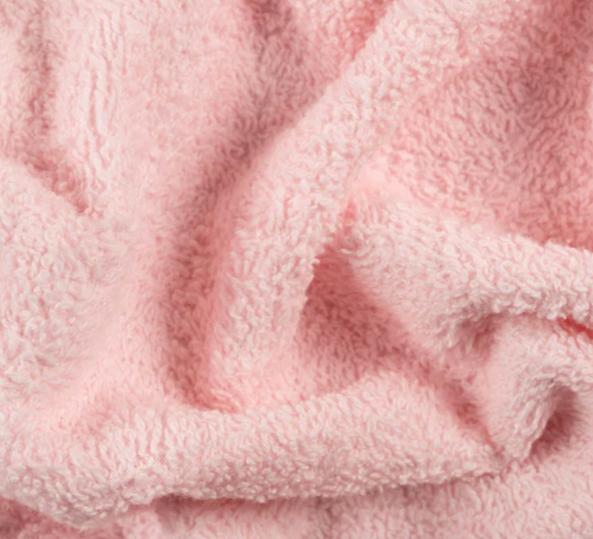 Pale Pink Towel Coat - Standard breed size