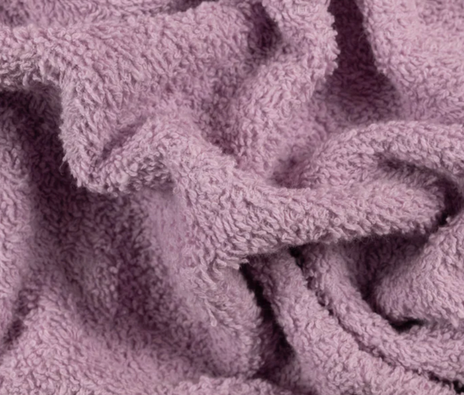 Lilac Towel Coat - Standard breed size