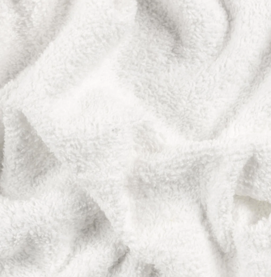 White Towel Coat - Standard breed size